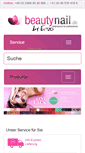 Mobile Screenshot of beautynail.de